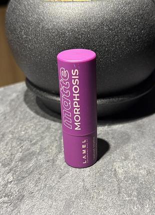 Помада lamel matte morphosis velvet matte lipstick No05 velvet enigma, нова