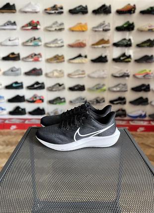 Чоловічі кросівки nike air zoom pegasus 39 black (dh4071-001) оригінал, розмір 46 (30 см)