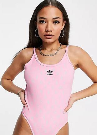 Купальник жіночий adidas рожевий