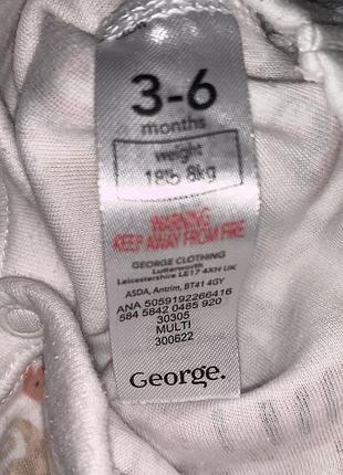 Боди george 3-6 мес 3
