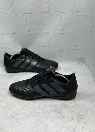 Чоловічі чорні футбольні сороконіжки adidas nemeziz
