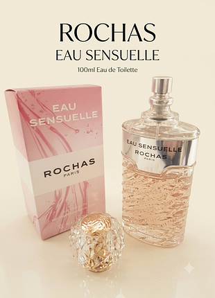 Шикарний чуттєвий аромат rochas eau de sensuelle флакон на 100 мл едт