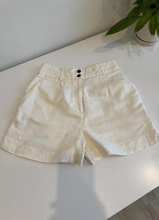 Білі шорти h&m