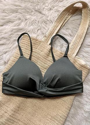 Ліф від купальника кольору хакі 🌿 h&m