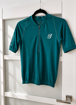 Футболка жіноча compressport trail postural ss top w, storm/sugar