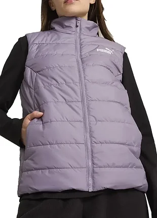 Жилет жіночий puma ess padded vest фіолетовий