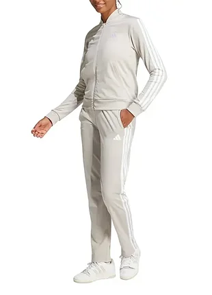Костюм жіночий adidas w ess 3s ts молочний