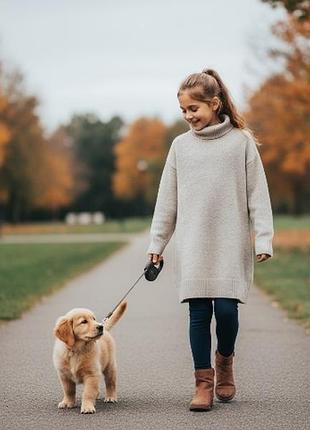 Детское вязанное платье-гольф от zara.