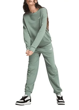 Костюм жіночий puma relaxed sweat suit tr cl зелений