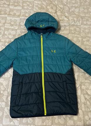 Двостороння демісезона куртка under armour на хлопчика 11-13 років