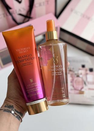 Спрей та лосьйон для тіла mango temptation victoria’s secret