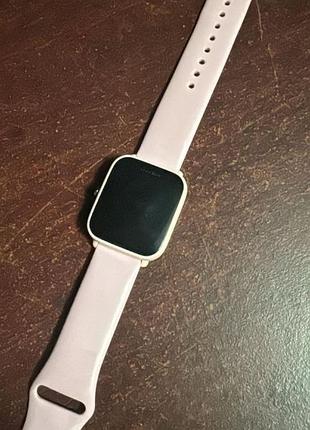 Продам годинник смарт-годинник amazfit bip u pink