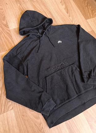 Худи флисовое nike sb