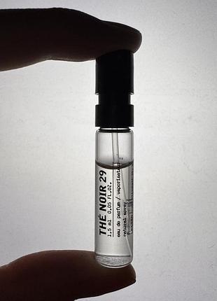 Пробнік з атомайзером le labo the noir 29 (унісекс)
