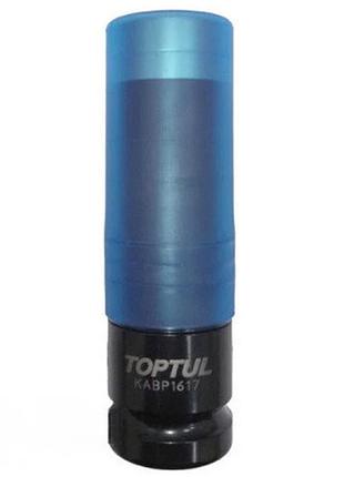 Головка торцевая toptul pro-series для шиномонтажа 1/2" ударная длинная 17мм (kabp1617)