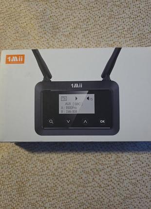 Bluetooth адаптер 1mii b03+ (b0301) передавач і приймач 2-в-1