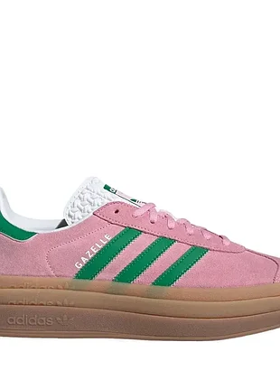 Кроссовки женские adidas gazelle bold w розовые