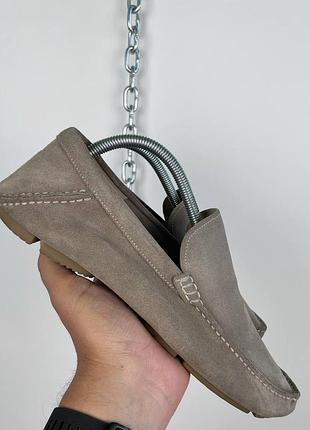 Bally agilon u9 7 / eu 41 / us 8 мужские замшевые лоферы