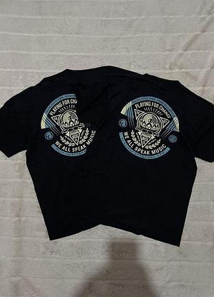 Х2 obey (s-m) t-shirt music мужская футболка тешка черная оригинал обей