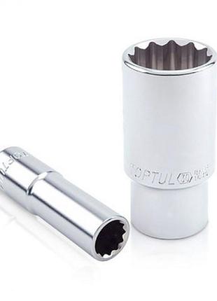 Торцева головка toptul довга 1/2" 29 мм 12-гранна (baef1629)