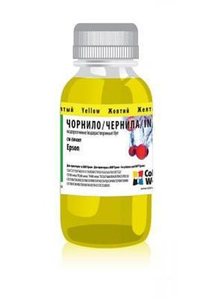 Чернила colorway epson sc 67/87/79/91/t26 200мл yellow (cw-ew400y02)