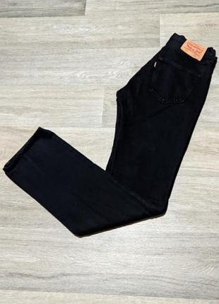 Чоловічі чорні джинси levis 501, розмір 30/34.