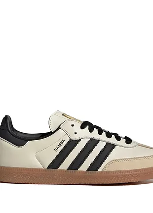 Кроссовки женские adidas samba og w бежевые