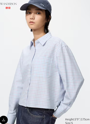 Жіноча сорочка uniqlo jw anderson