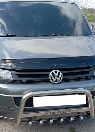 Дефлектор капота (eurocap) для volkswagen t5 2010-2015 гг
