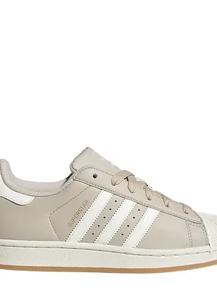 Кроссовки женские adidas superstar ii w бежевые