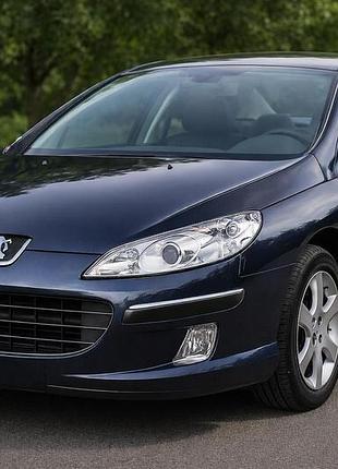 Накладки на дзеркала (2 шт) omsaline - хромований пластик для peugeot 407 2004-2011 рр