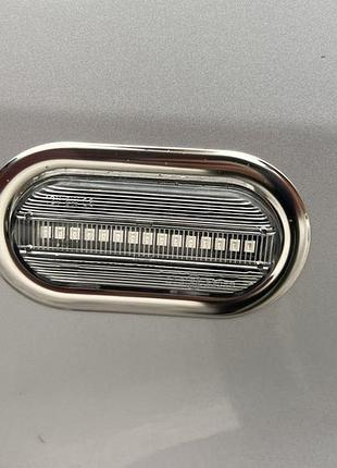 Обведення поворотника (2 шт., нерж) для ford focus ii 2005-2008 рр