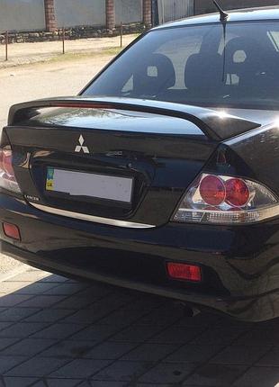Накладка на багажник нержавейка для mitsubishi lancer 9 2004-2008 гг