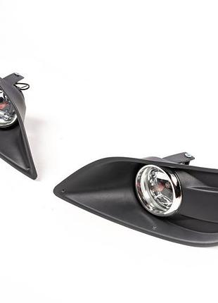 Противотуманки (2 шт, c led лампою) для ford focus ii 2008-2011 рр