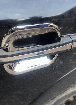 Накладки под ручки из нержавеющей стали (4 шт) для mercedes e-сlass w124 1984–1997 гг