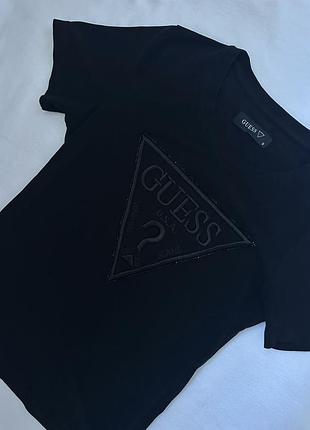 Футболка guess черная