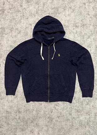 Зип худи, толстовка polo ralph lauren fleece zip-up hoodie (оригинал)