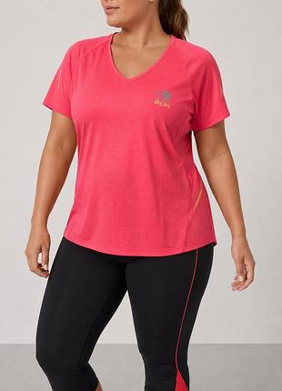 Спортивна футболка karrimor x lite run, перфорована, яскраво-рожева, розмір uk 18 / eu 46