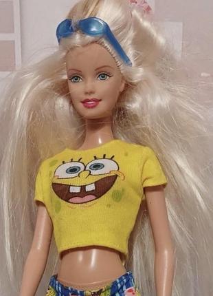 Barbie loves spongebob squarepants barbie doll 2002