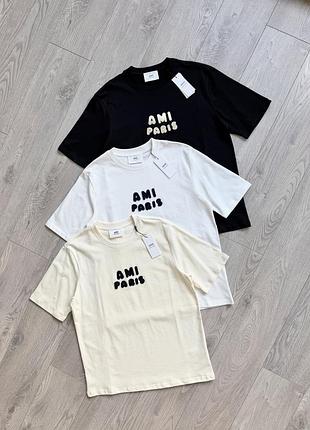Футболка ami paris
