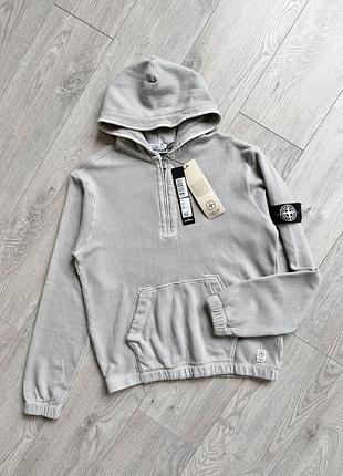 Худі сірого кольору stone island