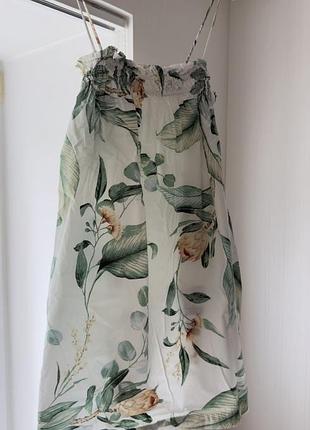 Платье сарафан женский цветочное zara mango h&m bershka pull&bear stradivarius reserved asos one by one gepur oysho calzedonia