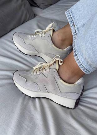 New balance 327 beige/нью беленс 327 бежевые 36 37 38 39 40 41 42