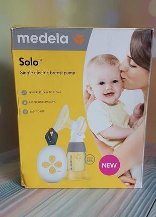 Одинарный электрический молокоотсос medela solo single electric breast pump