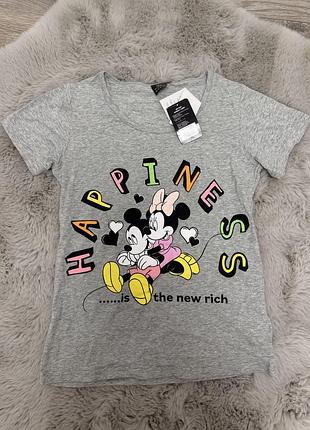 Жіноча футболка з принтом minnie & mickey mouse