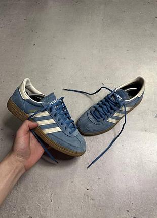 Adidas handball spezial shoes original  кросівки спешелайз адідас в синьому кольорі оригінал