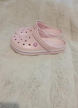 Оригинальные кроксы-сабо crocs crocband