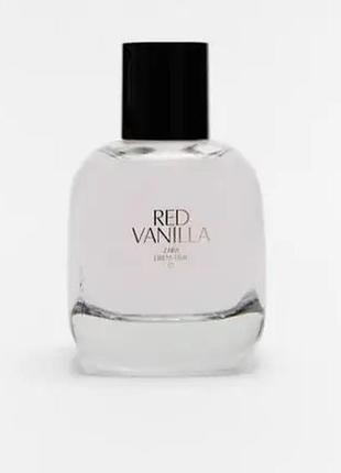 Туалетна вода zara red vanilla 90 ml  без упакування