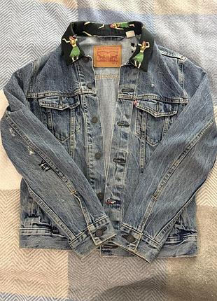 Джинсова куртка levi’s
