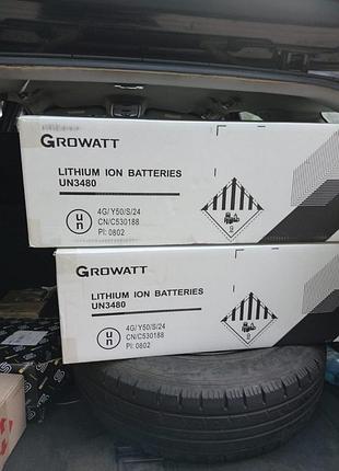 Продам акумулятор growatt axe 5.0l-c1 lifepo4 5,12 квт·год